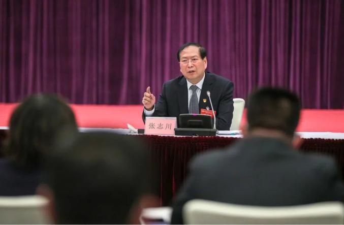 技术开发区省人大常委会副主任,市委书记张志川2月6日下午2021-02-08