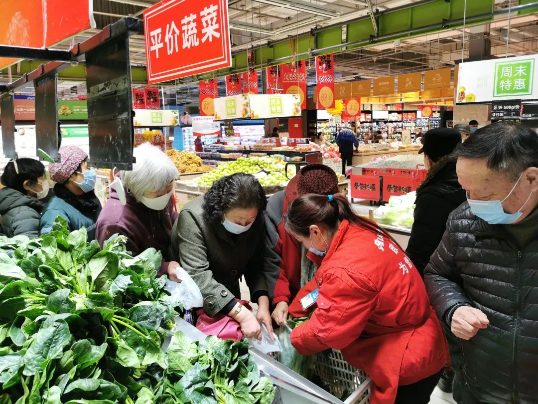 春节买菜不用担心听说杨浦这些地方平价肉菜管够爱申活暖心春