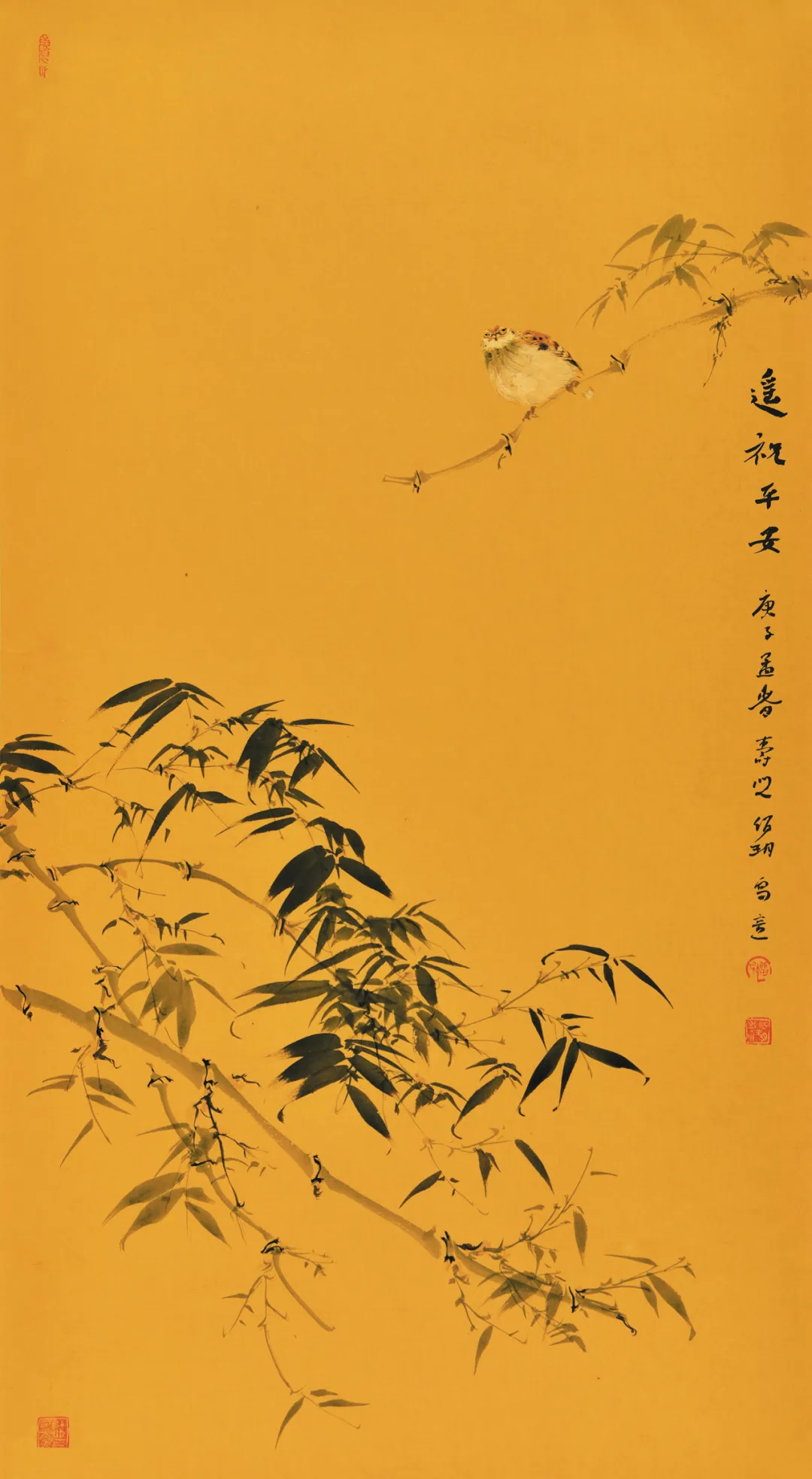 新春纳福——刘佰玥中国画小品新作品鉴