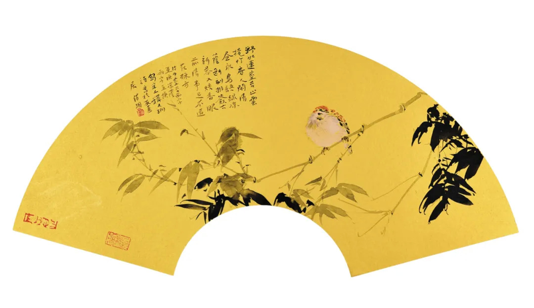 新春纳福刘佰玥中国画小品新作品鉴