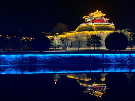 醉美夜景沒想到邯鄲還有這樣的網紅打卡地