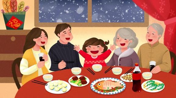 包饺子大年三十是一年中最重要的一天,也是合家团圆的一天.