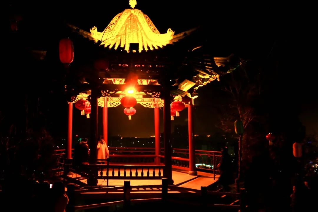 甘肃临洮岳麓山灯会图片