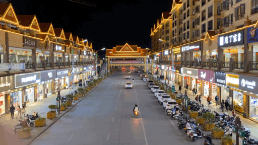 年味浓芒市灯光亮化完工城市颜值爆表