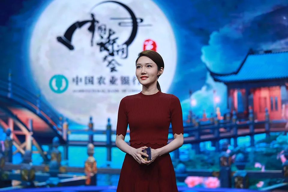 龙洋主持中国诗词大会 图源:央视网