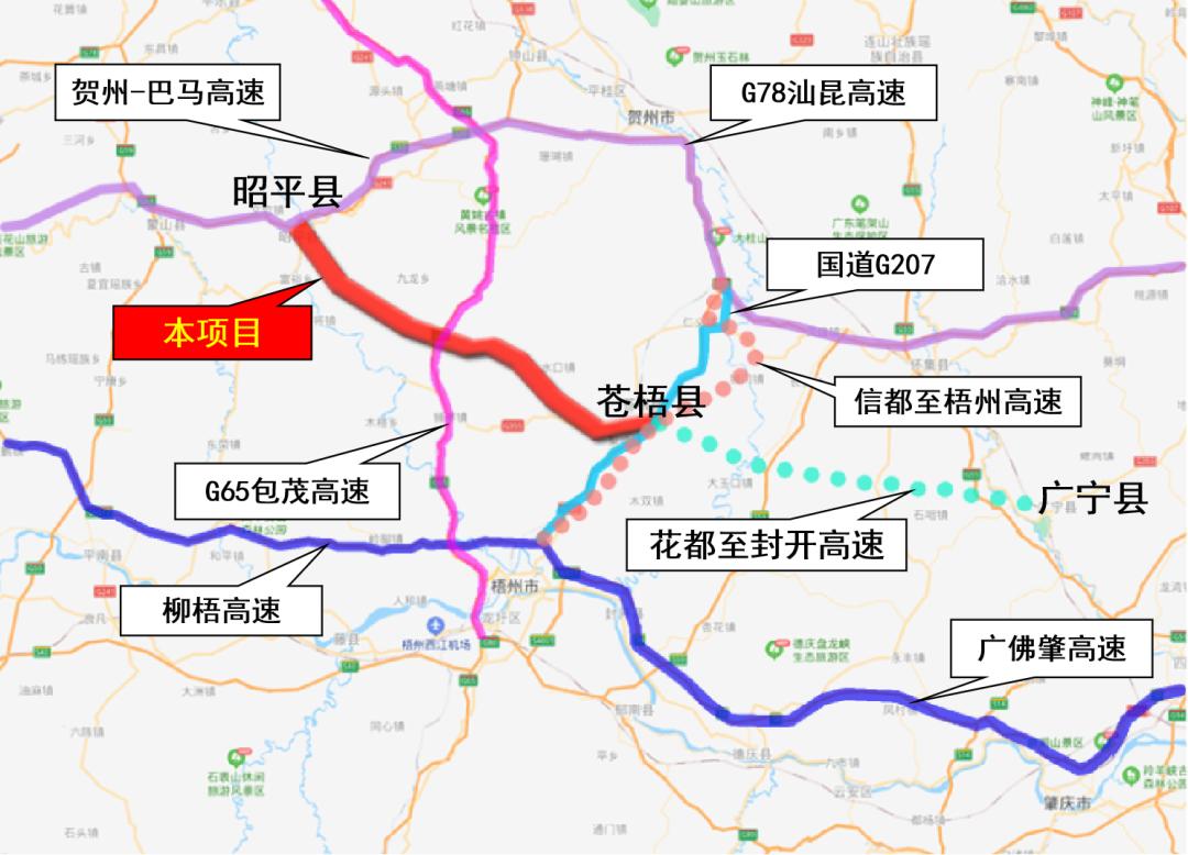 广西梧州至乐业公路点燃2021的开门红中标额合计超过100亿元中标了