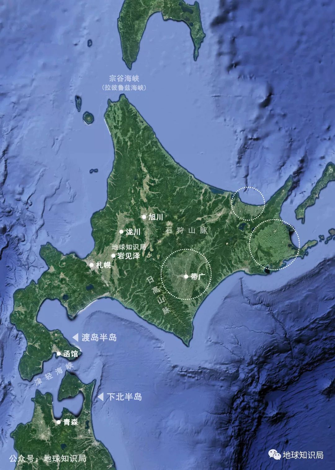 札幌地形图片