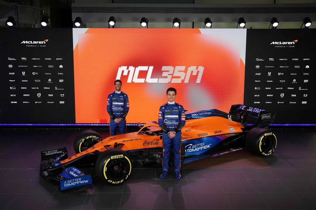 麦克拉伦发布21赛季f1新车