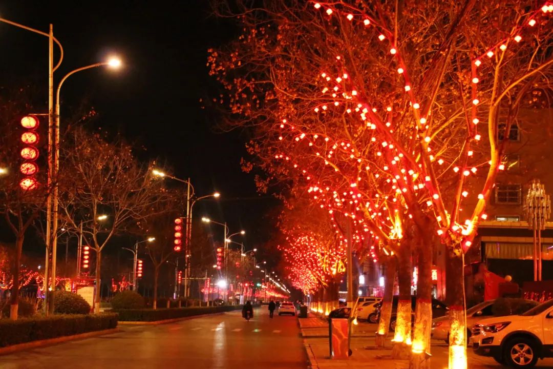 过大年瞰磁州夜景