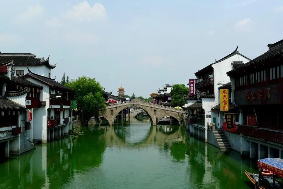 闵行这座标志性的古桥曾是兵家必争之地历经风云变幻