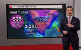 美国20城气温新低，一周内破2千条低温记录丨美加新闻播报
