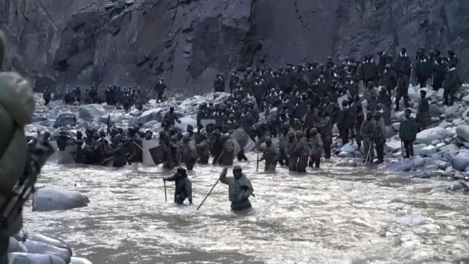 殊死搏斗!加勒万河谷冲突现场视频首次公开