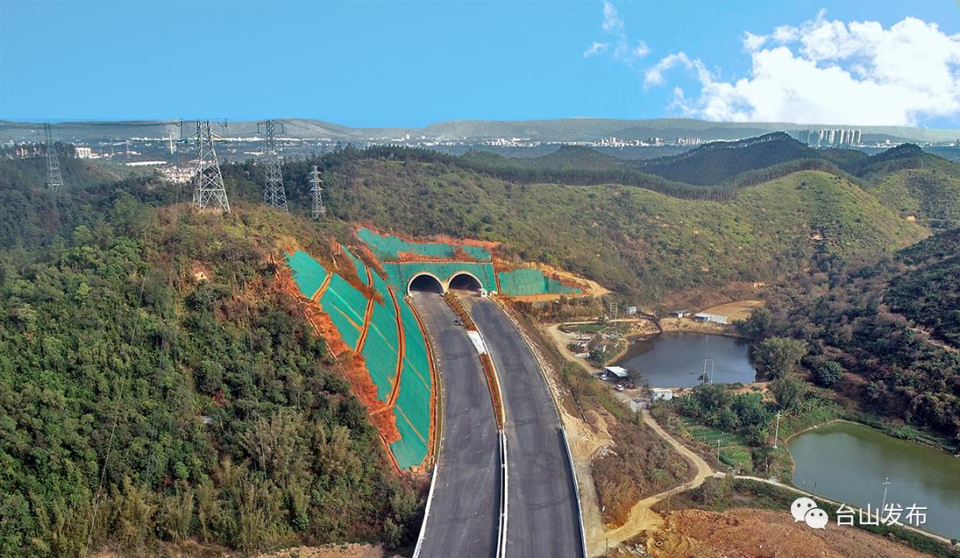 项目起点位于台山市水步镇大岭村附近,与国道g240交叉设置水步北互通