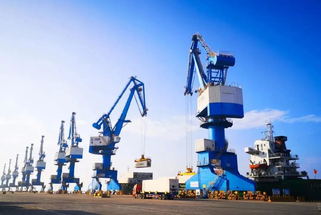 山东港口渤海湾港实现首月开门红