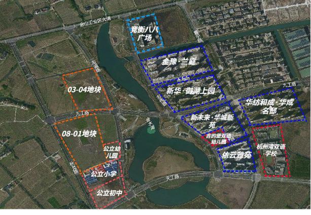 金山金水湖新城规划图图片