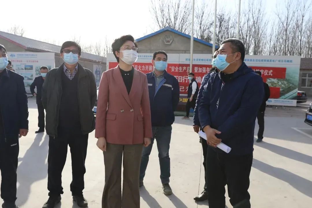随后,孙丽娜分别到京津冀(固安)国际商贸城,生活垃圾焚烧发电厂进行