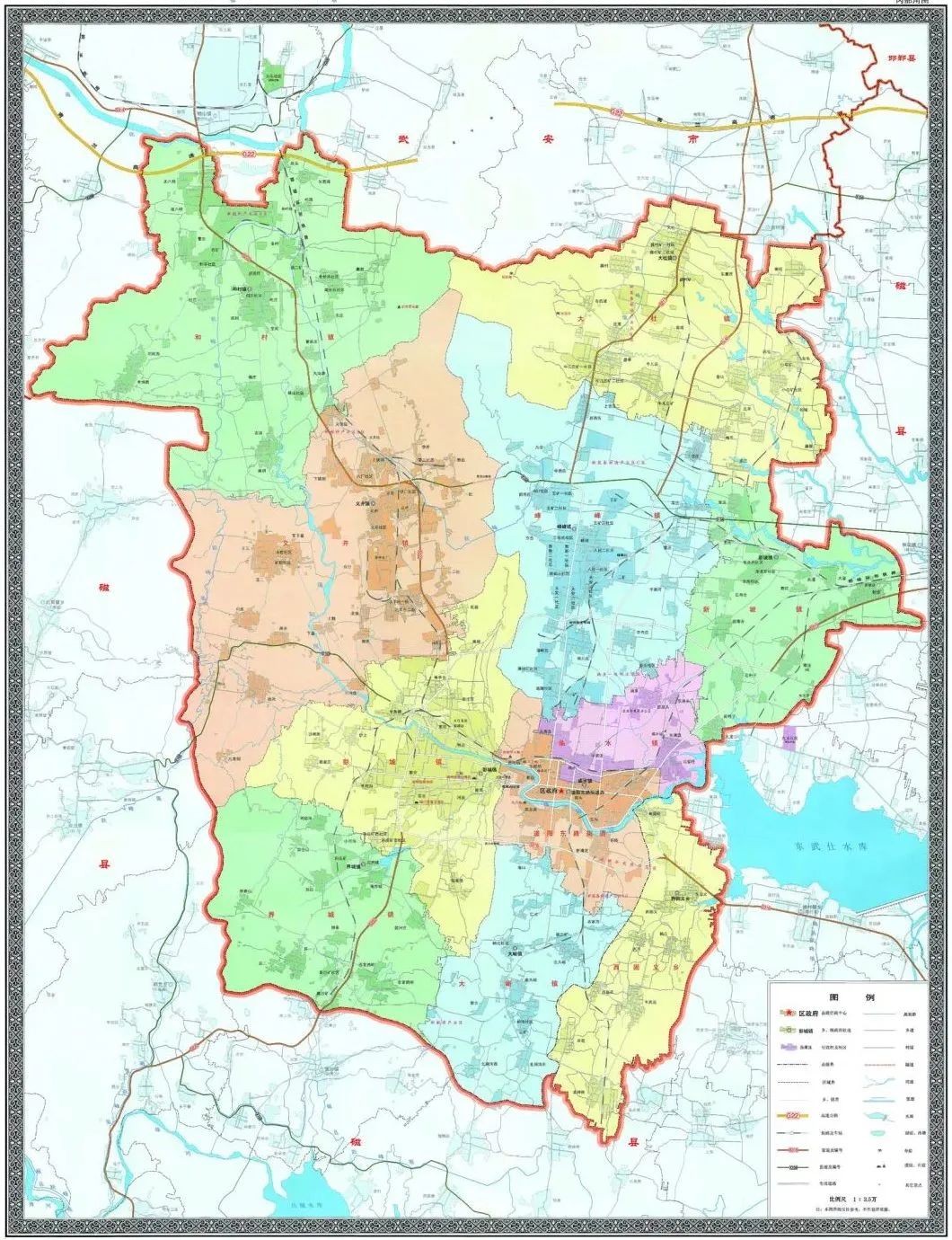 峰峰矿区和村镇地图图片