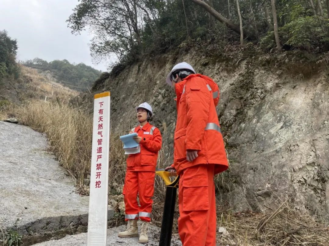 三门县传媒中心油气管道巡线员365天无休用脚步丈量责任