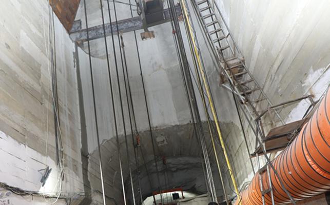 赤峰黄金千米竖井开工一年后进度超预期