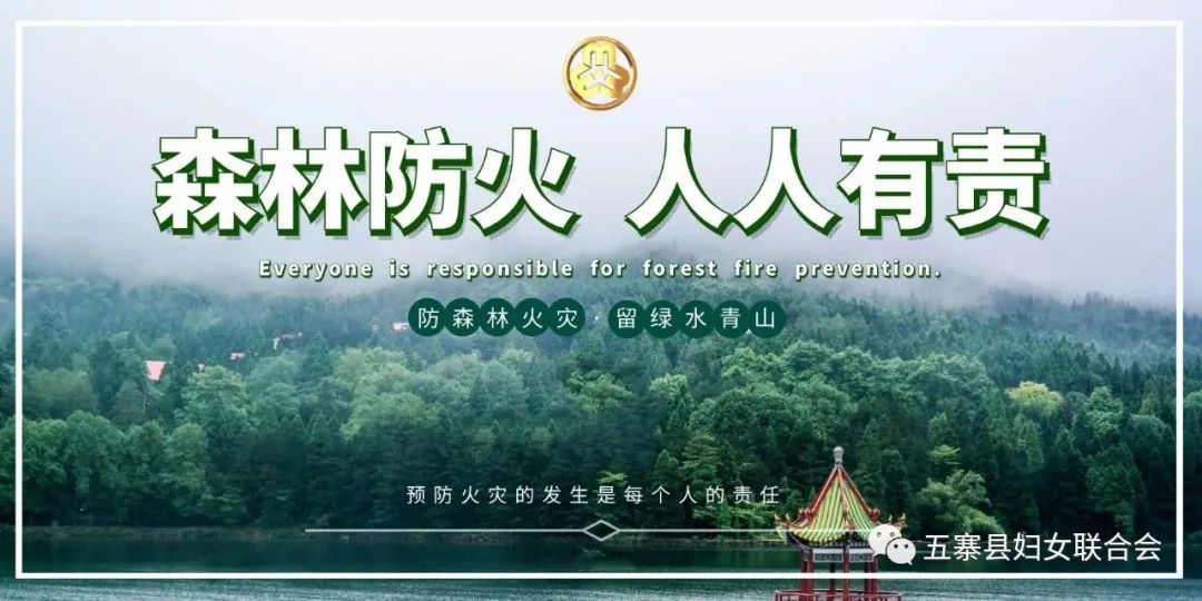 森林防火,人人有责!6个"我承诺"要做到