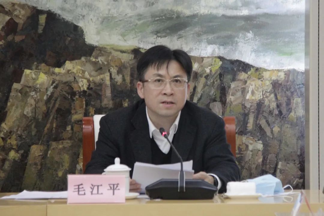市委常委,统战部部长王高瞻主持会议,市政府副市长毛江平出席会议并