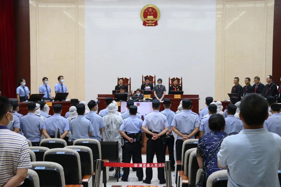 严惩黑恶彰正义除暴安良保平安浦北县法院开展扫黑除恶专项斗争纪实