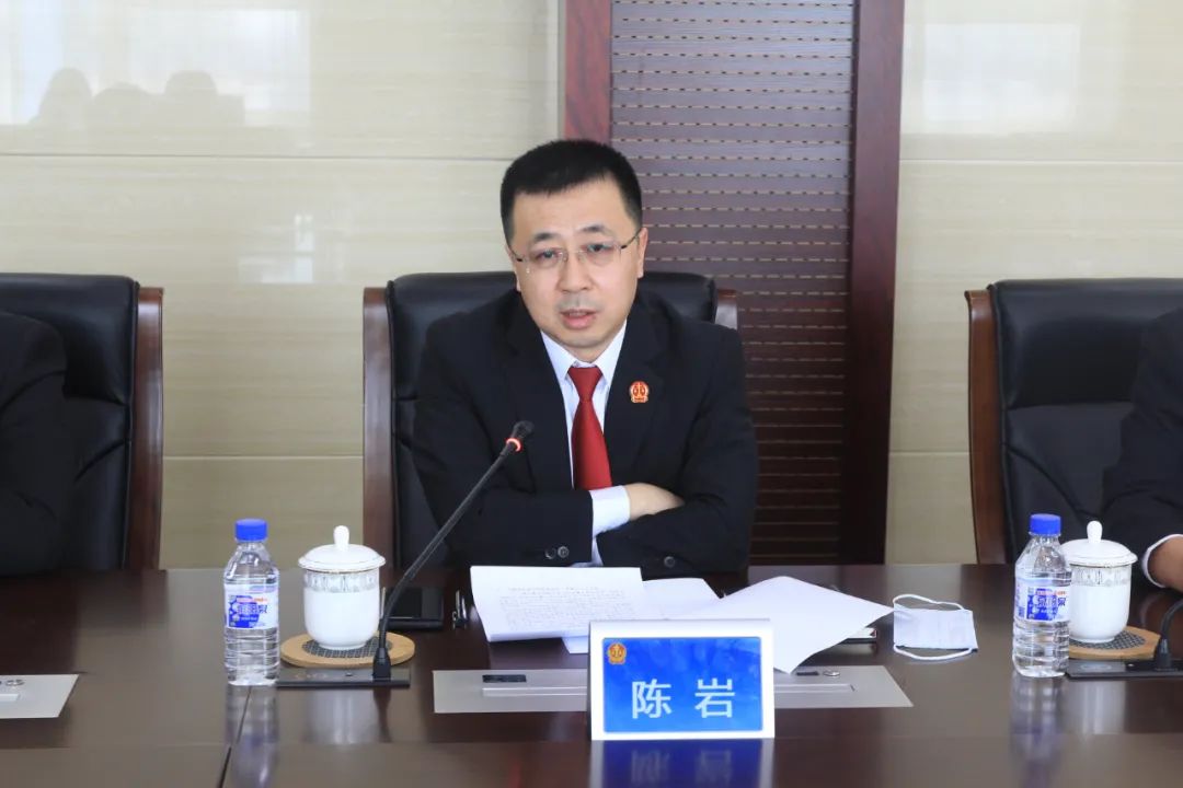 莅临指导促成长,砥砺奋进续新篇——市中院李永秋院长到长岭法院调研