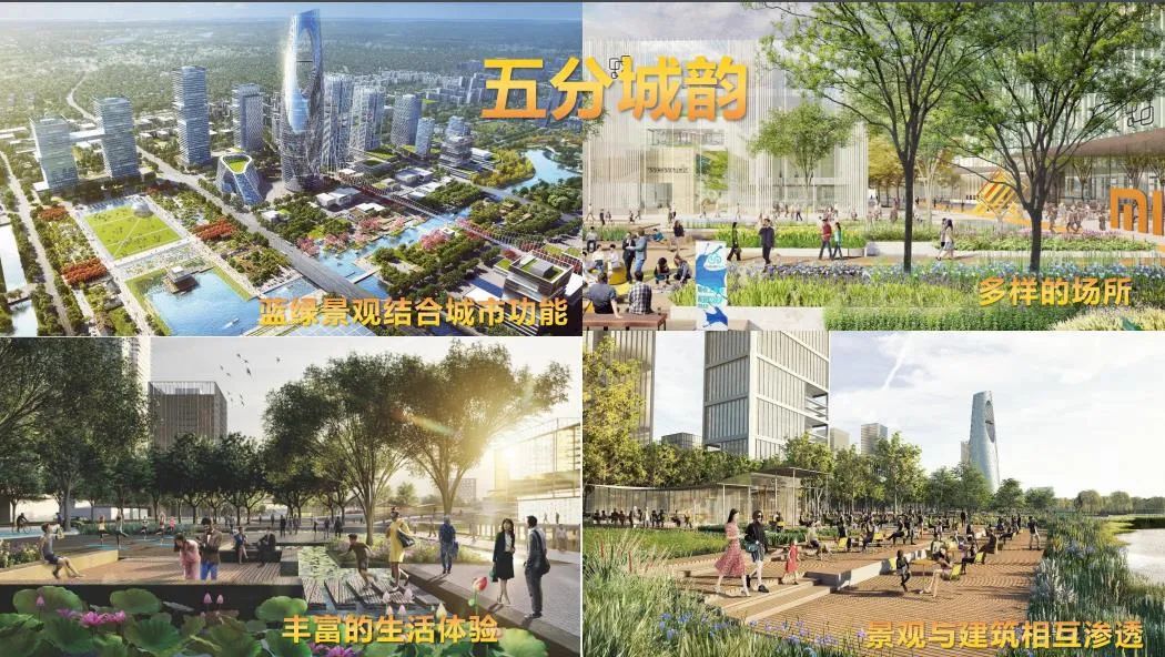 五分水景五分城虹桥主城前湾地区规划发布