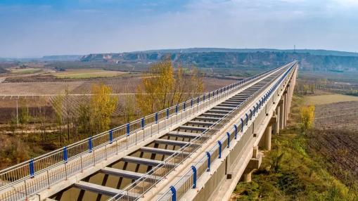 二黄灌区洛河渡槽宝鸡峡灌区秋冬修开挖土方"十三五"期间,陕西水资源