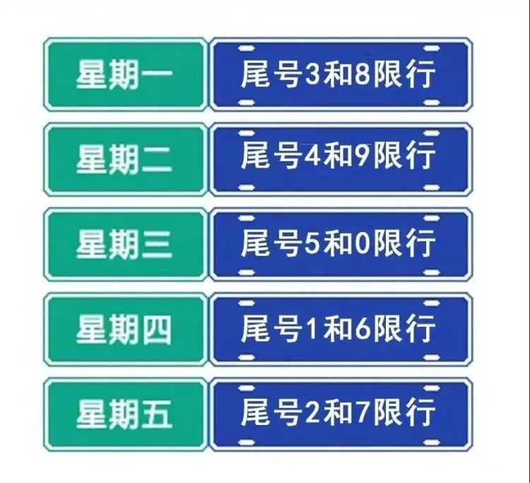 任丘人速看速转明日开始限行