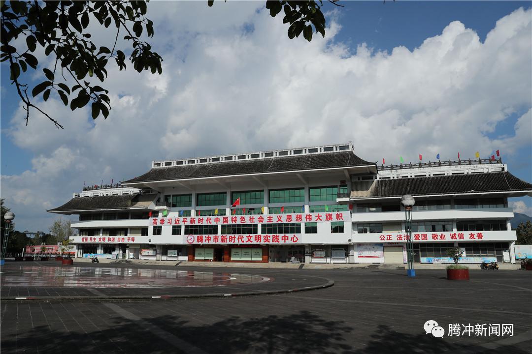腾越文化广场文明腾冲的缩影