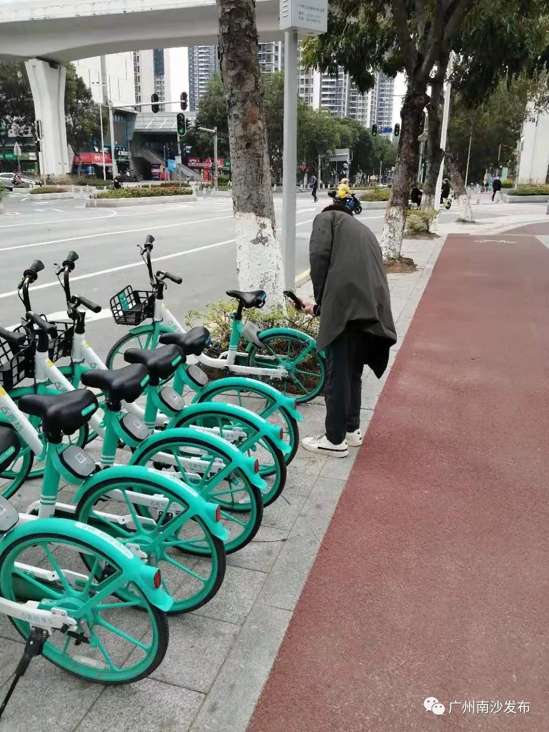 好消息广州南沙区正式投放5000辆共享单车