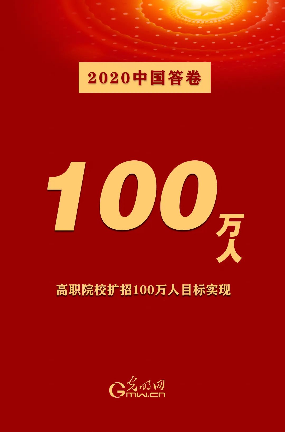 这份漂亮的中国答卷有你一份力