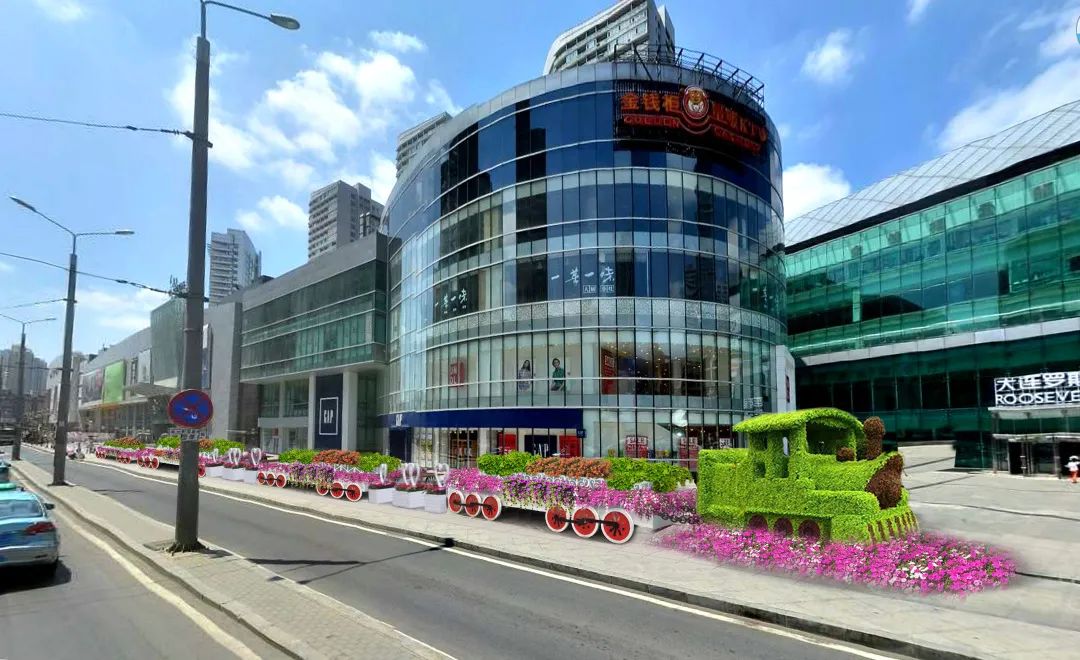 新鲜好看大连新街景