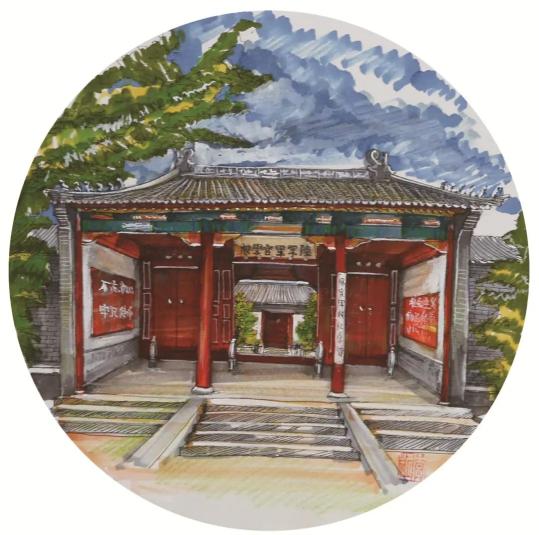 西大街,直隶总督署,淮军公所 红二师,大慈阁,钟楼,光园…… 诸多保定