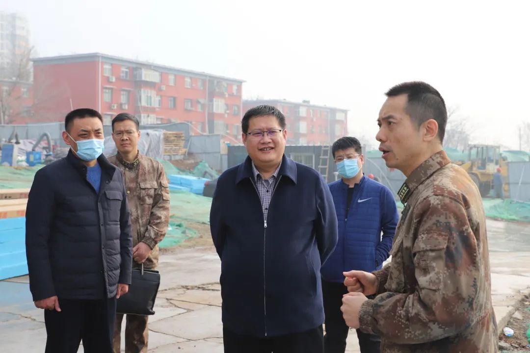 邯郸军分区政委周世斌来峰调研