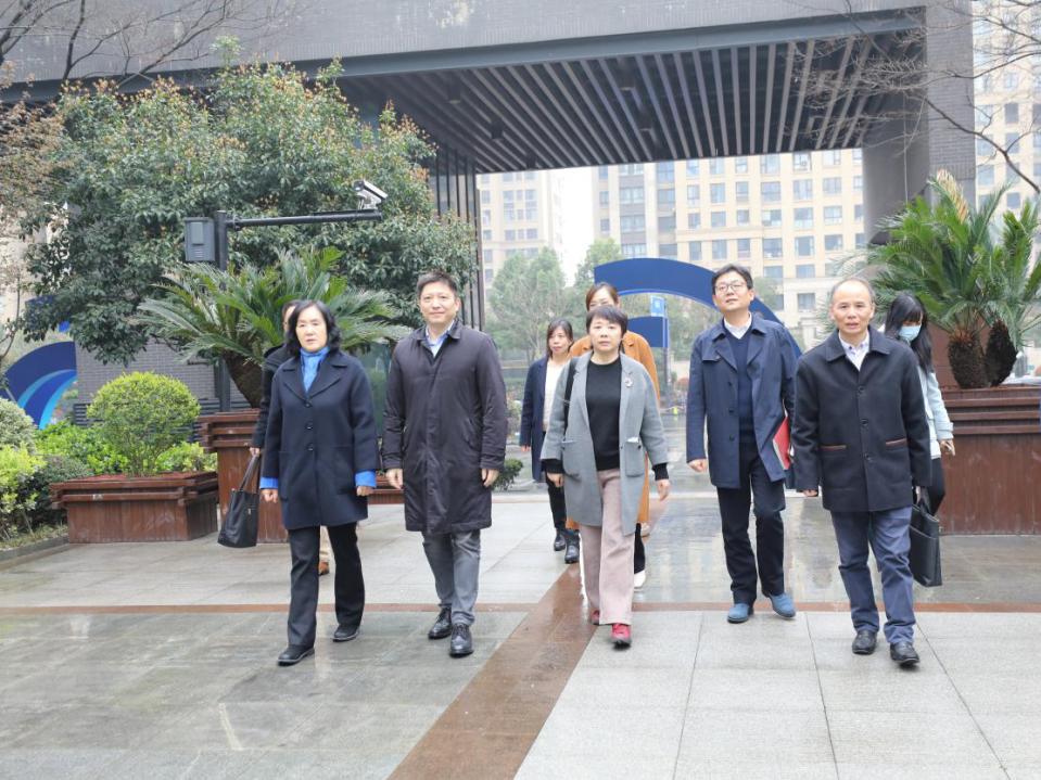市政协副主席、市侨联主席王立华调研信息港小镇_澎湃号·政务_澎湃新闻-The Paper