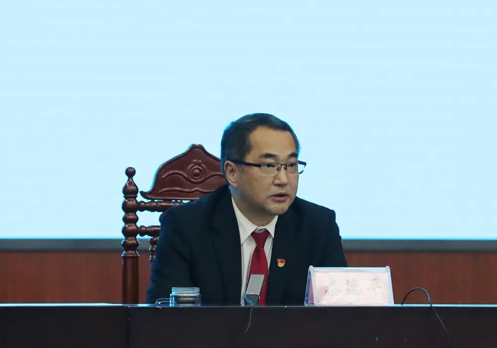 孟宪英副书记在动员会上强调,南阳法院系统要以强烈的政治担当,饱满的