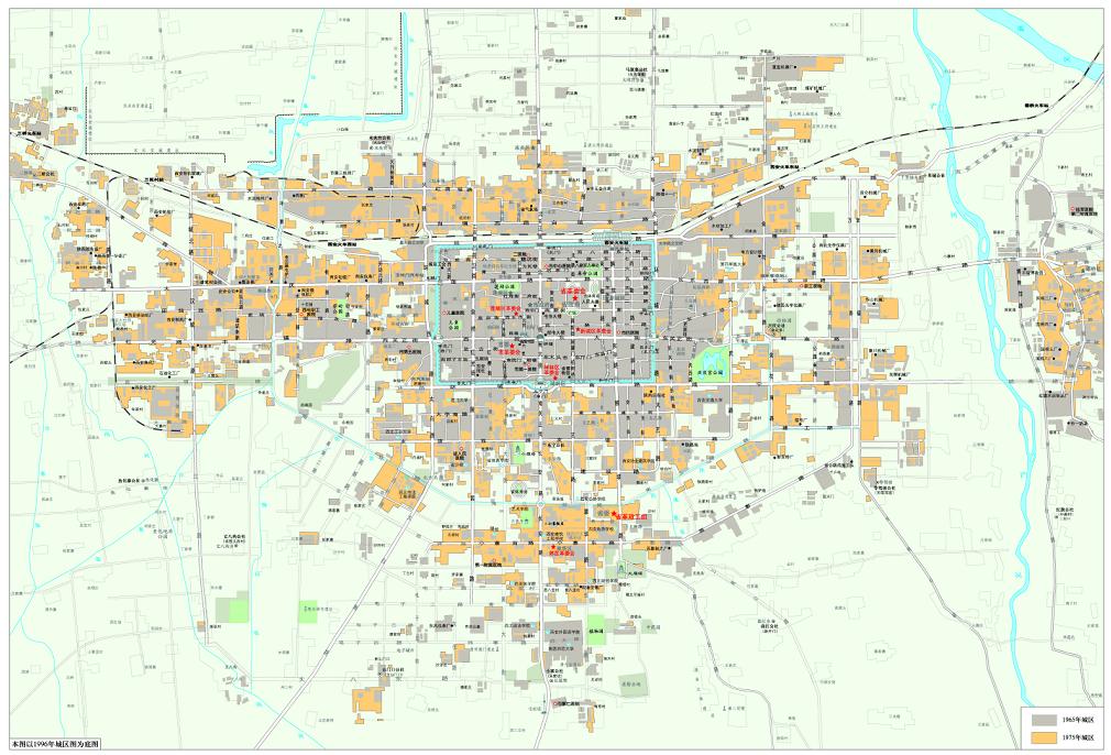 西安市东郊地图图片