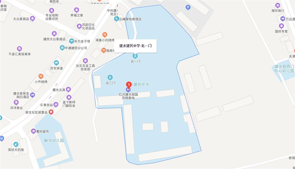 红河学院全景地图图片