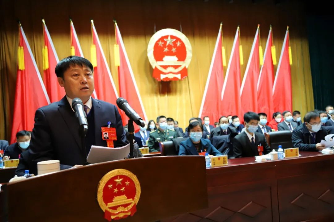 蒙古文两会进行时扎鲁特旗第十六届人民代表大会第五次会议隆重召开