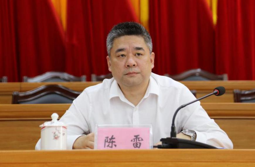 县委副书记,政法委书记,县政法队伍教育整顿领导小组常务副组长陈雷