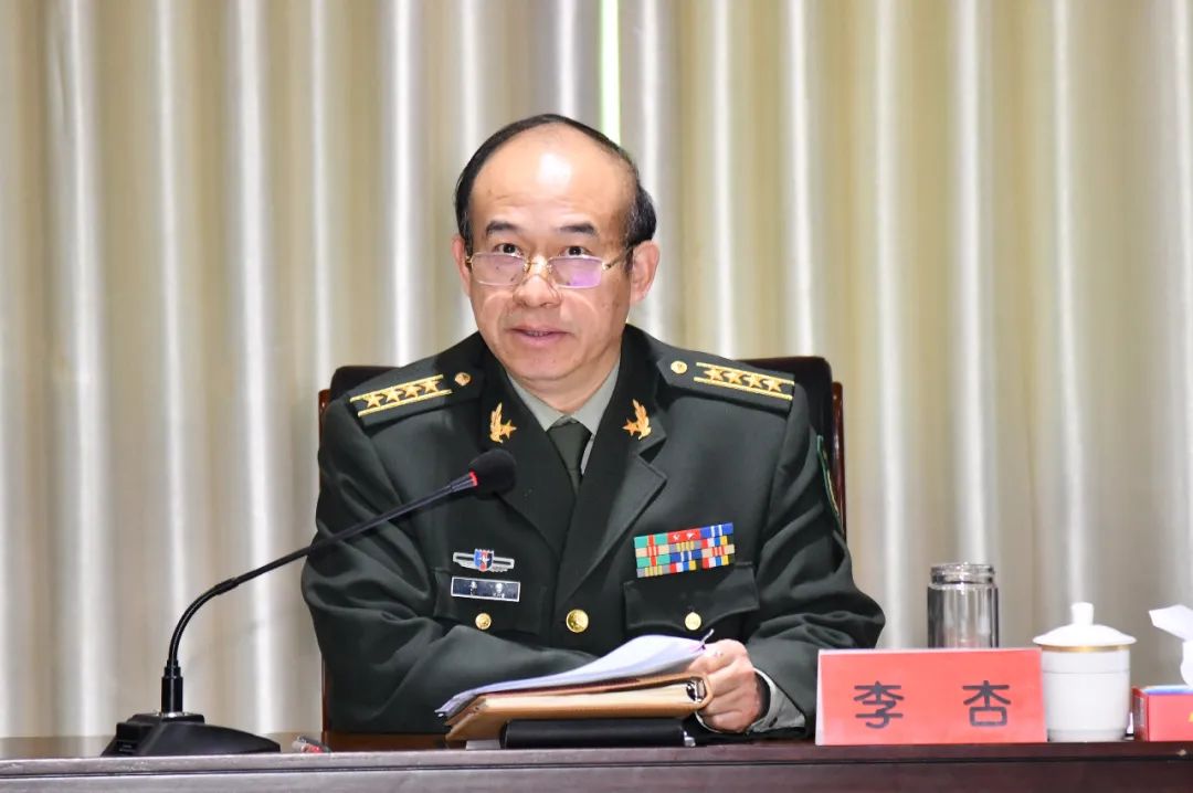 市委常委,洛阳军分区政委李杏对新安定兵工作严谨高效开展给予充分