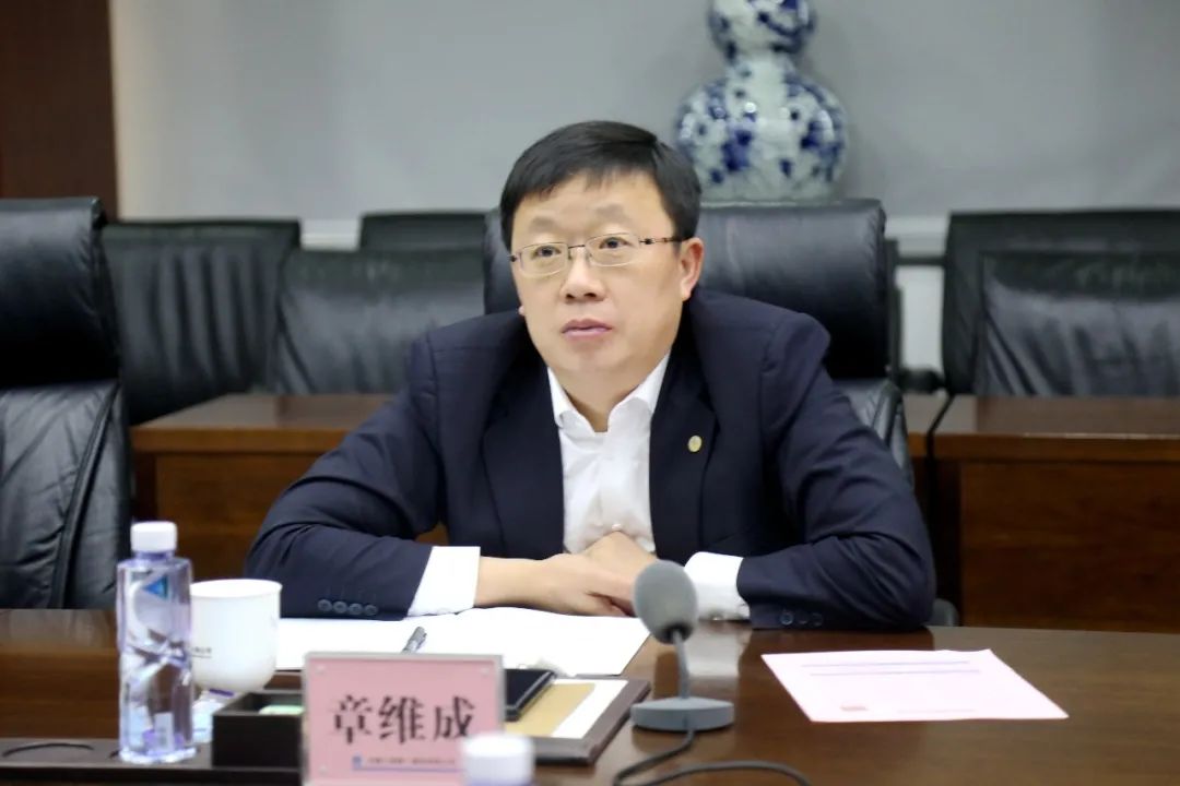 中建八局党委副书记总经理章维成调研驻济二级单位