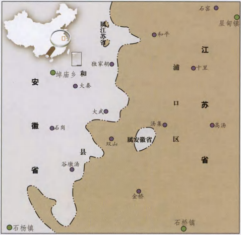 中国十大飞地图片