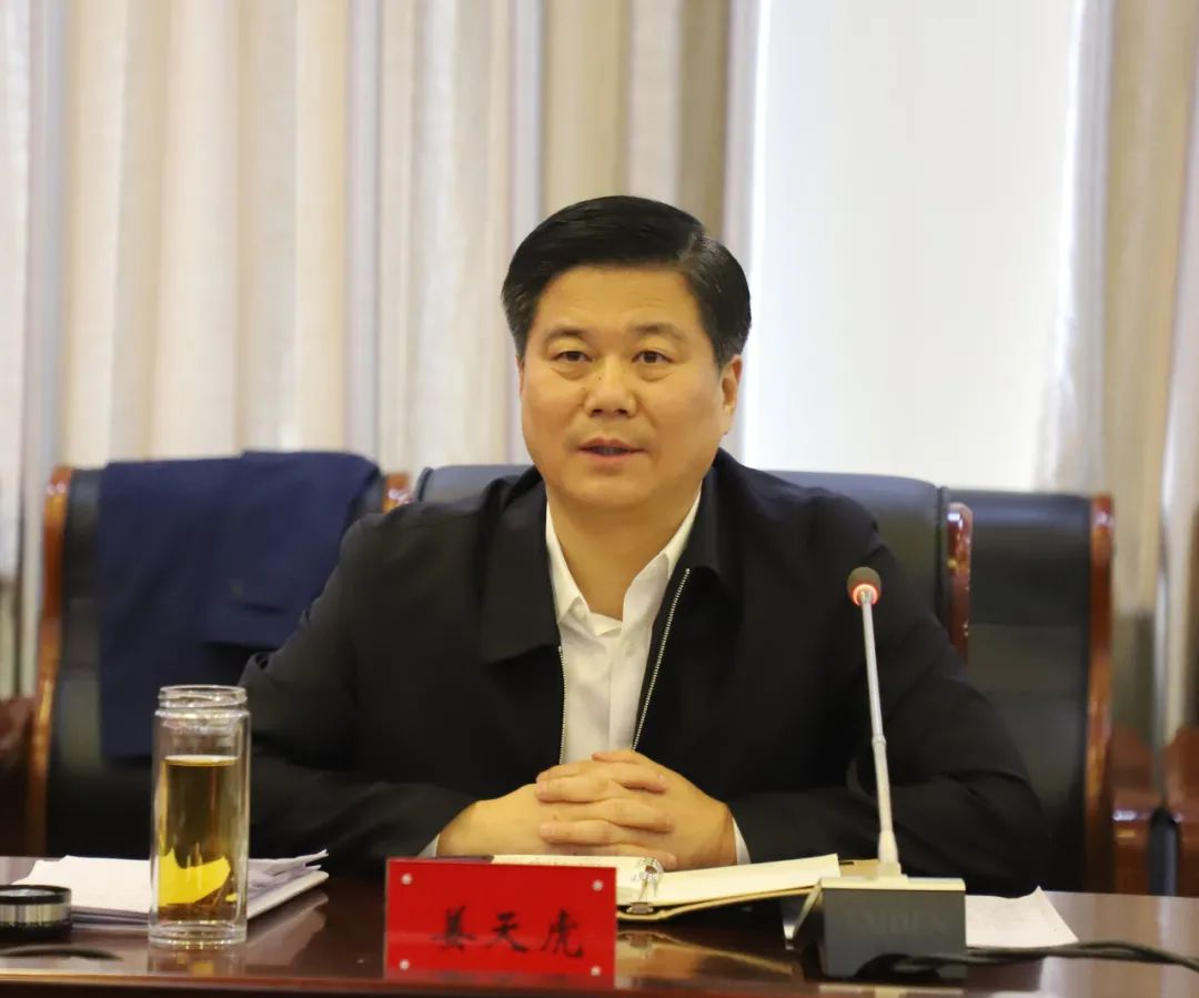 盟委委员常务副盟长姜天虎到我县调研重点工作