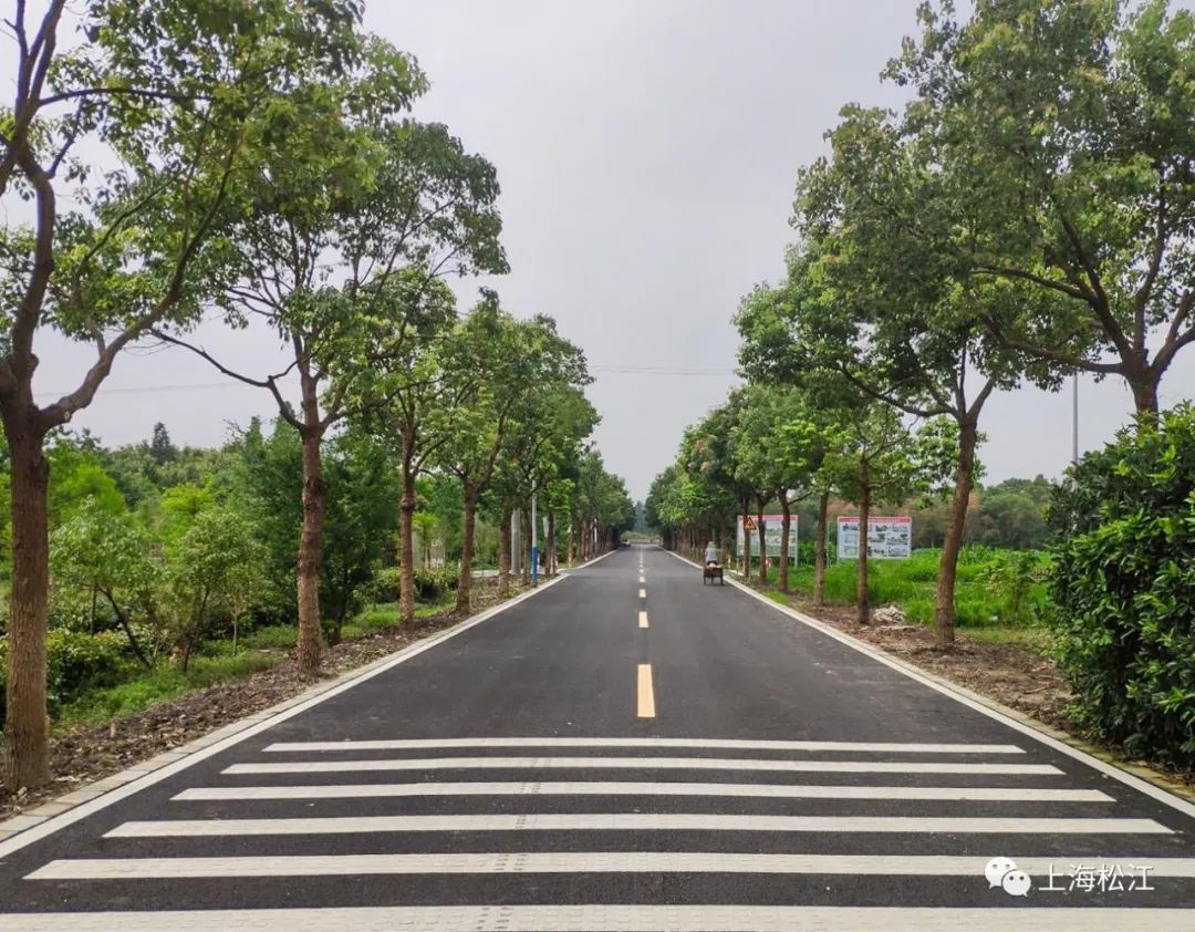 在有限的空間內將農村公路以城市道路的標準進行改造,因地制宜,增