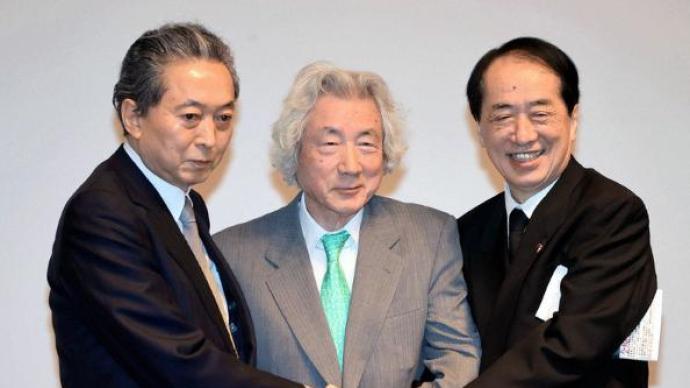 日本5位前首相联合造反记