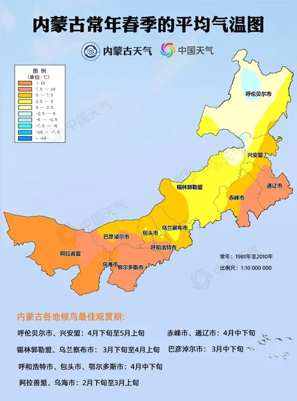 內蒙古候鳥遷徙地圖來了一文告訴你哪裡是春季候鳥最佳觀賞地