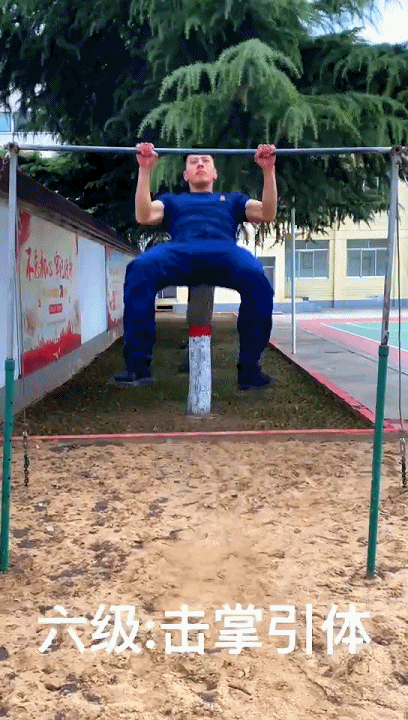 击掌引体06单手辅助引体05高位引体04宽距引体03普通引体02反手引体01